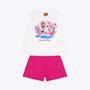 Imagem de Conjunto Blusa Regata Estampa e Shorts Infantil Feminino Kyly 1000202