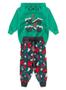 Imagem de Conjunto Blusão Com Capuz E Calça Em Moletom Snow