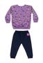 Imagem de Conjunto Blusão e Calça Bebê Menina Bee Loop