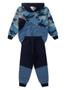 Imagem de Conjunto Blusão Menino Com Capuz E Calça Em Moletom