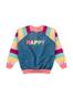 Imagem de Conjunto Blusão Raglan E Calça Em Moletom Happy