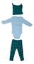 Conjunto body com toca e calça - WRK Imagem de Conjunto body com toca e calça