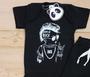 Imagem de Conjunto Body e Calça Premium Bebê Rock'n'Roll Nasci Para o Rock Tecido 100% Algodão Suedine P M G