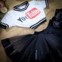 Imagem de Conjunto Body Infantil Fantasia Youtube com Saia de Tule