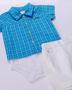 Imagem de Conjunto Body/Short Oxford Masculino - Anjos Baby