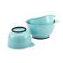 Imagem de Conjunto Bowls 3 Tigelas Azul Cozinha Multiuso KitchenAid