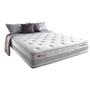 Imagem de Conjunto: box bau branco + colchão herval sensation molas maxspring casal 138x188x80