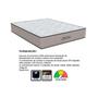 Imagem de Conjunto Box Baú King: Colchão Espuma Orthoflex D45 Genova + Base CRC Suede Clean(193x203)