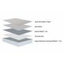 Imagem de Conjunto Box Baú Solteiro: Colchão Espuma Herval D45 New Top Double Face + Base CRC Courano Gray(88x188)