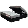 Imagem de Conjunto Box Baú Solteiro: Colchão Espuma Orthoflex D23 ComfortPedic + Base CRC Suede Black(88x188)