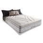 Imagem de Conjunto: box branco + colchão molas maxspring american queen 158x198x71