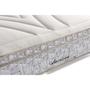 Imagem de Conjunto: box branco + colchão molas maxspring american queen 158x198x71