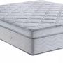 Imagem de Conjunto Box Casal Freedom Ortobom com Base material sintético Branco (138x188x71)