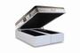 Imagem de Conjunto: box com baú branco + colchão herval imperatore molas ensacadas queen 158x198x82