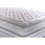 Imagem de Conjunto Box King: Colchão Molas Herval Colchão Maxspring Petra C1662 + Base CRC Suede Gray(193x203x33)
