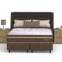 Imagem de Conjunto Box King Mola Probel Guardian (193x203x58cm) Branco