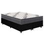 Imagem de Conjunto Box Queen: Colchão Anatômico Ortobom D33/EP Airtech 100 + Base CRC Courano Black(158x198)