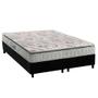 Imagem de Conjunto Box Queen: Colchão Espuma D Angelis Anjos D33 Orthosono + Base CRC Suede Black (158x198)