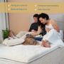 Imagem de Conjunto Box Queen Mola Ensacada Probel Bari (158x198x58cm) Branco