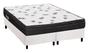 Imagem de Conjunto Box Queen Size Light D45 Ortobom com Base material sintético Branco (158x198x56)