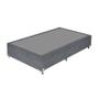 Imagem de Conjunto Box Sleep Comfort 158 Queen Size Zurich/cinza Bvolt