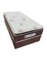 Imagem de Conjunto Box Solteiro Atria Plus Semi Ortopédico com Espuma D33 e D29 Soft 0,88x1,88x0,68  Marrom