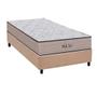 Imagem de Conjunto Box Solteiro: Colchão Espuma Orthoflex D33 Milão Double Face + Base CRC Suede Clean(88x188)