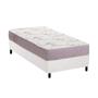Imagem de Conjunto Box Solteiro: Colchão Espuma Ortobom D20 Physical Resistente + Base CRC Courano White (78x188)