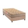 Imagem de Conjunto Box Solteiro: Colchão Espuma Paropas D33 Pasquale Wave Clean + Base CRC Suede Clean (88x188)