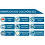 Imagem de Conjunto Box Solteiro: Colchão Espuma Probel D33 Firmepedic ProDormir Advanced Tech1500 Plus Brown + Base CRC Suede Brown (88x188)