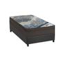Imagem de Conjunto Box Solteiro: Colchão Molas Ortobom Ensacadas ISO + Base CRC Suede Gray (88x188)