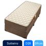 Conjunto Box Solteiro Espuma D28 Americanflex Pro Coluna II 78x188x59cm Imagem de Conjunto Box Solteiro Espuma D28 Americanflex Pro Coluna II 78x188x59cm