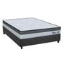 Imagem de Conjunto Box Viúva: Colchão Espuma Orthoflex D33 Matera ML + Base CRC Suede Gray (128x188)