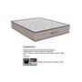 Imagem de Conjunto Box Viúva: Colchão Espuma Orthoflex D33 Milão Double Face + Base CRC Suede Clean(128x188)