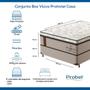 Imagem de Conjunto Box Viúva Mola Probel Prohotel Casa (128x188x66cm)