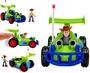 Imagem de Conjunto Brinquedo Imaginext Mini Boneco Cowboy Menino Xerife Woody E Veículo Carro Carrinho RC Buggy - Toy Story Disney - Fisher Price