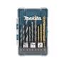 Imagem de Conjunto Brocas para Madeira 5 a 8 MM 9 Peças D71962 Makita