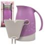 Imagem de Conjunto Bule Térmico 700ml com Suporte para Filtro de Café 102 Sanremo SR1011-63 Lilás