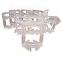 Imagem de Conjunto C/ 100uni Espaçador Nivelador Titanium P/ Azulejos