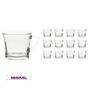 Imagem de Conjunto C/12 Xícaras De Chá Vidro 165ml Transp. Praticasa