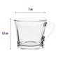 Imagem de Conjunto C/12 Xícaras De Chá Vidro 165ml Transp. Praticasa