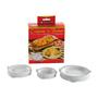 Imagem de Conjunto c/3 Formas P/ Pasteis Pmg - Keita