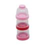 Imagem de Conjunto C/ 3 Potes Rosa BabyGo Premium