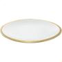 Imagem de Conjunto c/ 6 pratos rasos porcelana paddy branco 27cm - wolff