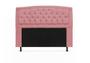 Imagem de Conjunto cabeceira box casal 140cm costa rica + recamier barcelona suede rosa
