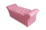 Imagem de Conjunto cabeceira box casal 140cm costa rica + recamier barcelona suede rosa