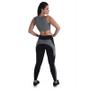 Imagem de Conjunto Calça Legging Sem Transparência Fitness e Top Recortes