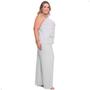 Imagem de Conjunto Calça Regara Executiva Chique Tecido Sensorial Plus Size