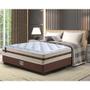 Imagem de Conjunto Cama Box Casal (Colchão + Box) de Molas Ensacadas Cama inBox Smart 138x188x60 Bege 