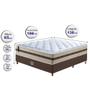 Imagem de Conjunto Cama Box Casal de Molas Ensacadas Cama inBox Select Basic 138x188x65 Bege